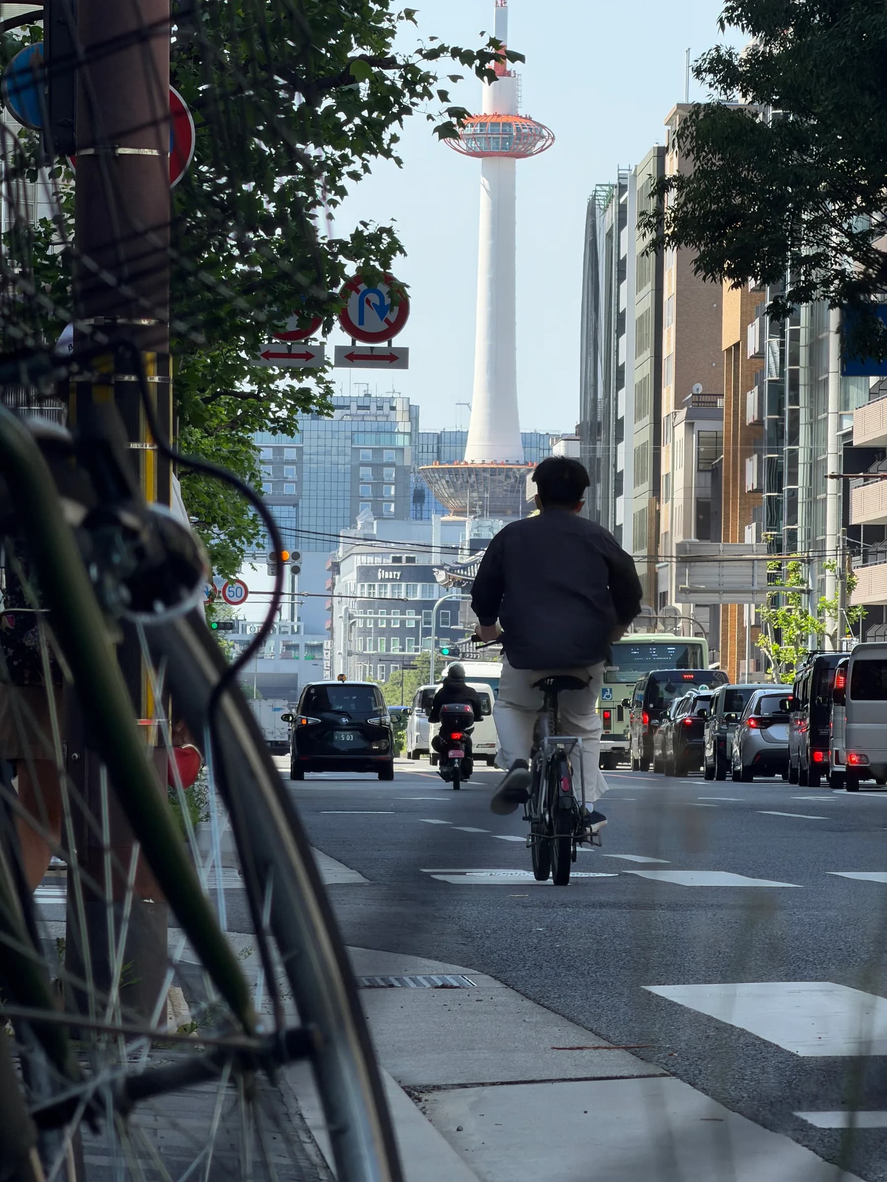 bike in kyoto