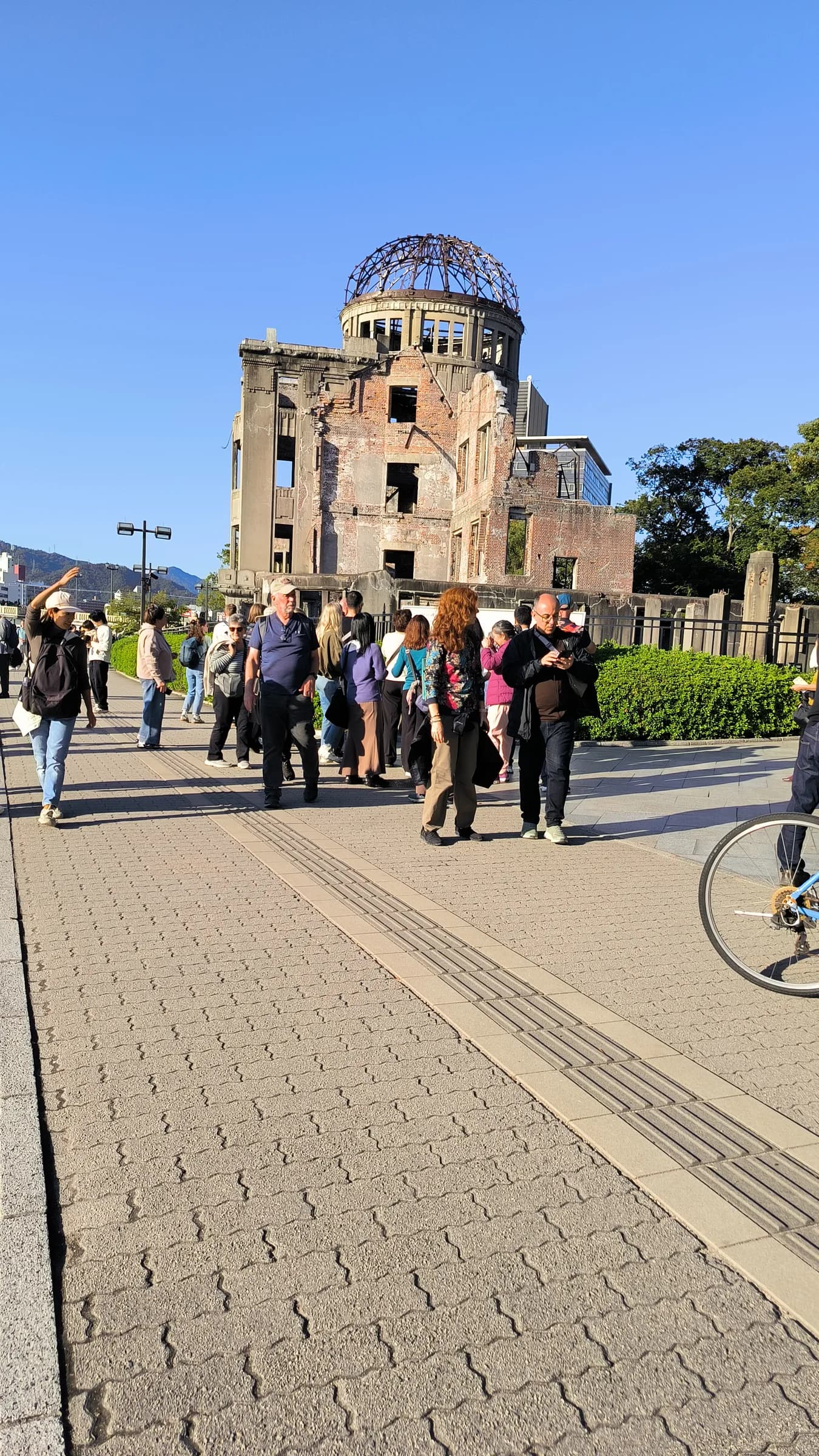 Atomic bomb dome and peace park