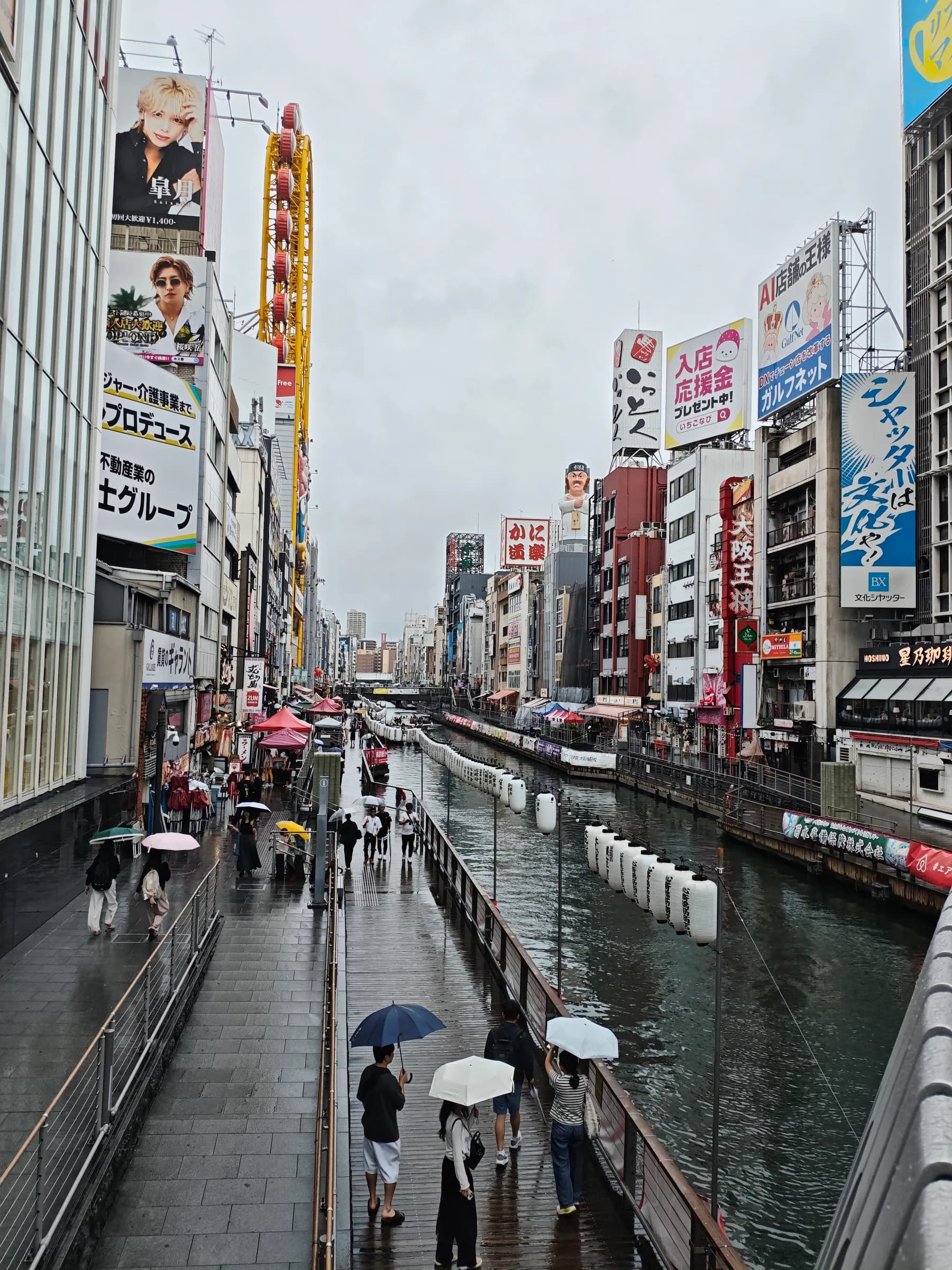 Osaka Minami à pied : néons de Dotonbori, saveurs de Kuromon et culture pop