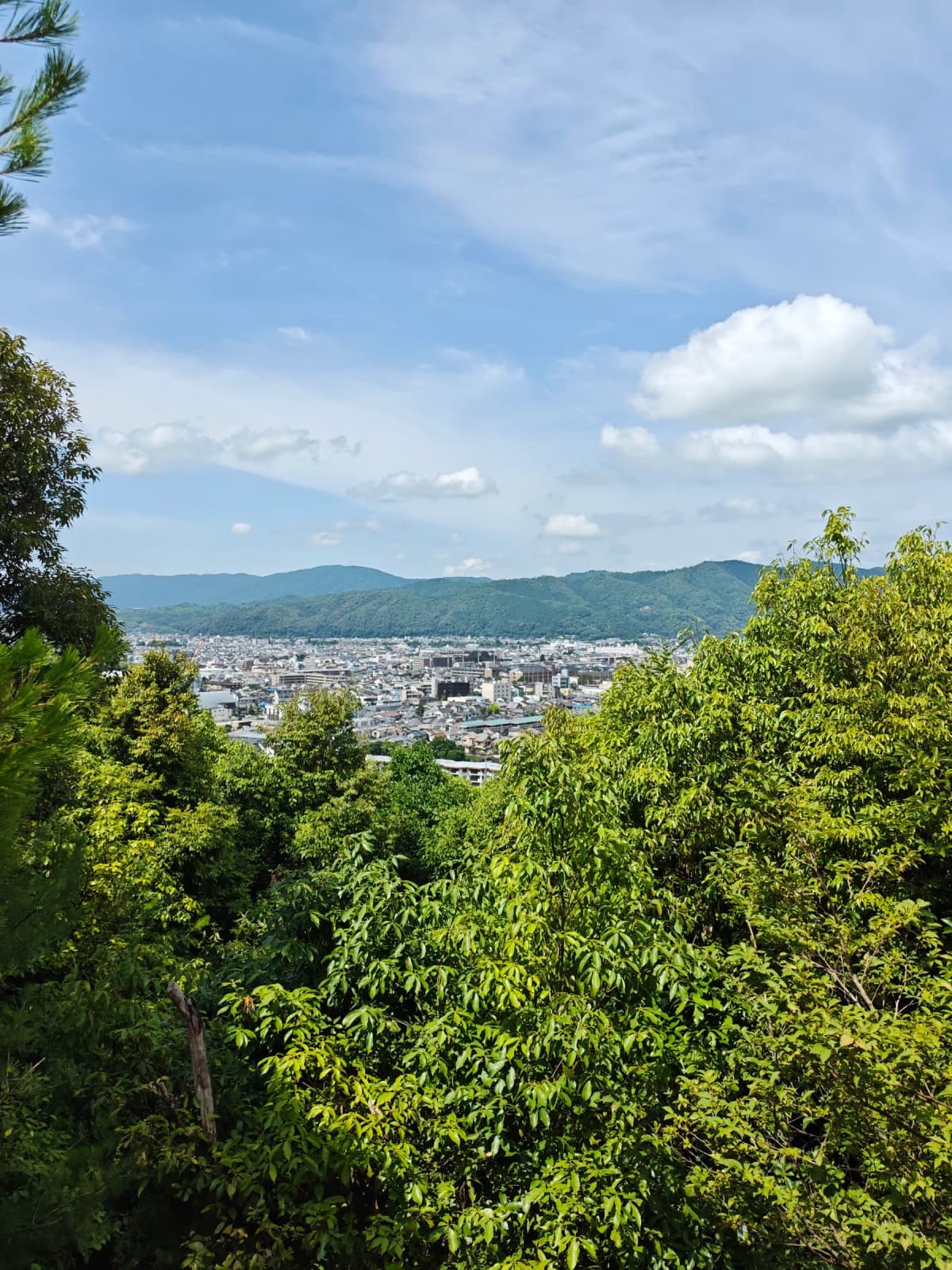 Ouest de Kyoto à vélo : Ninna-ji, panorama de Narabigaoka et rue des yokai