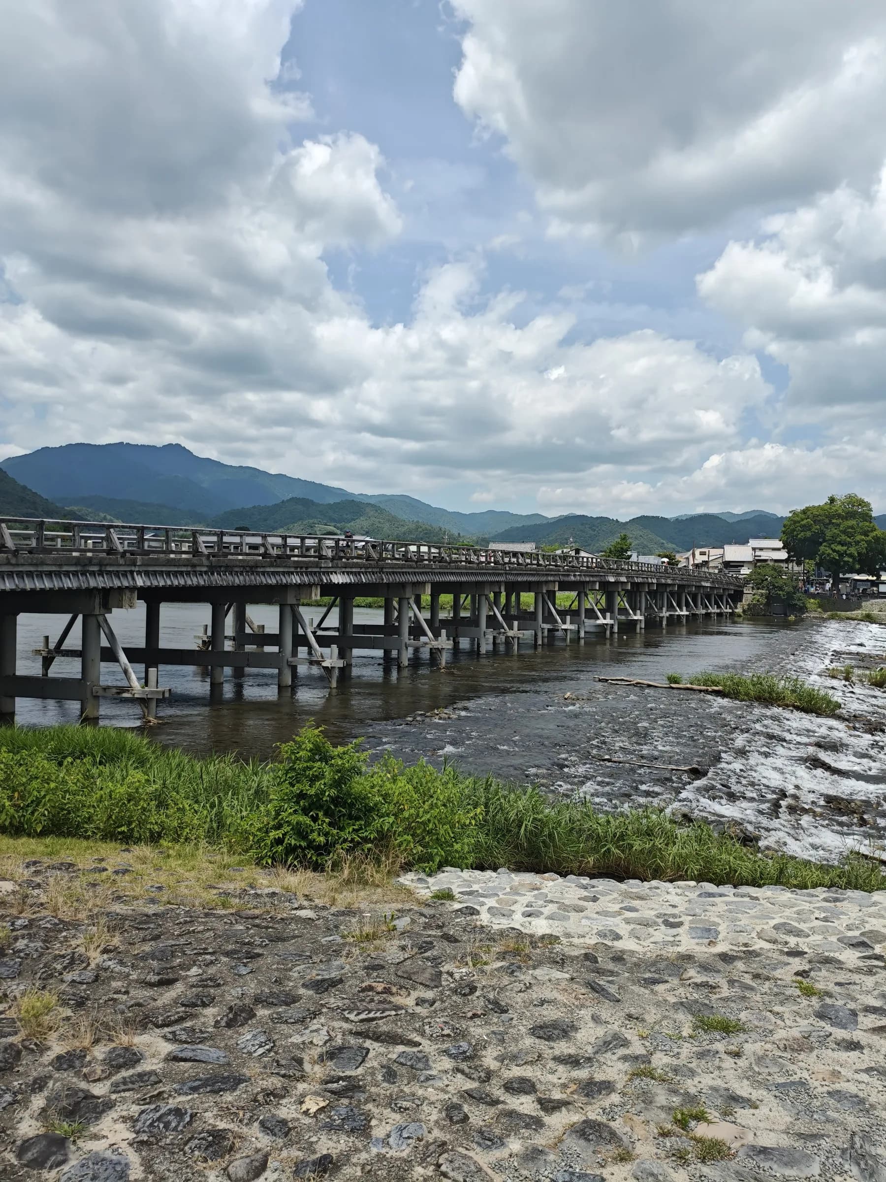 Pont Togetsukyo et parc Kameyama
