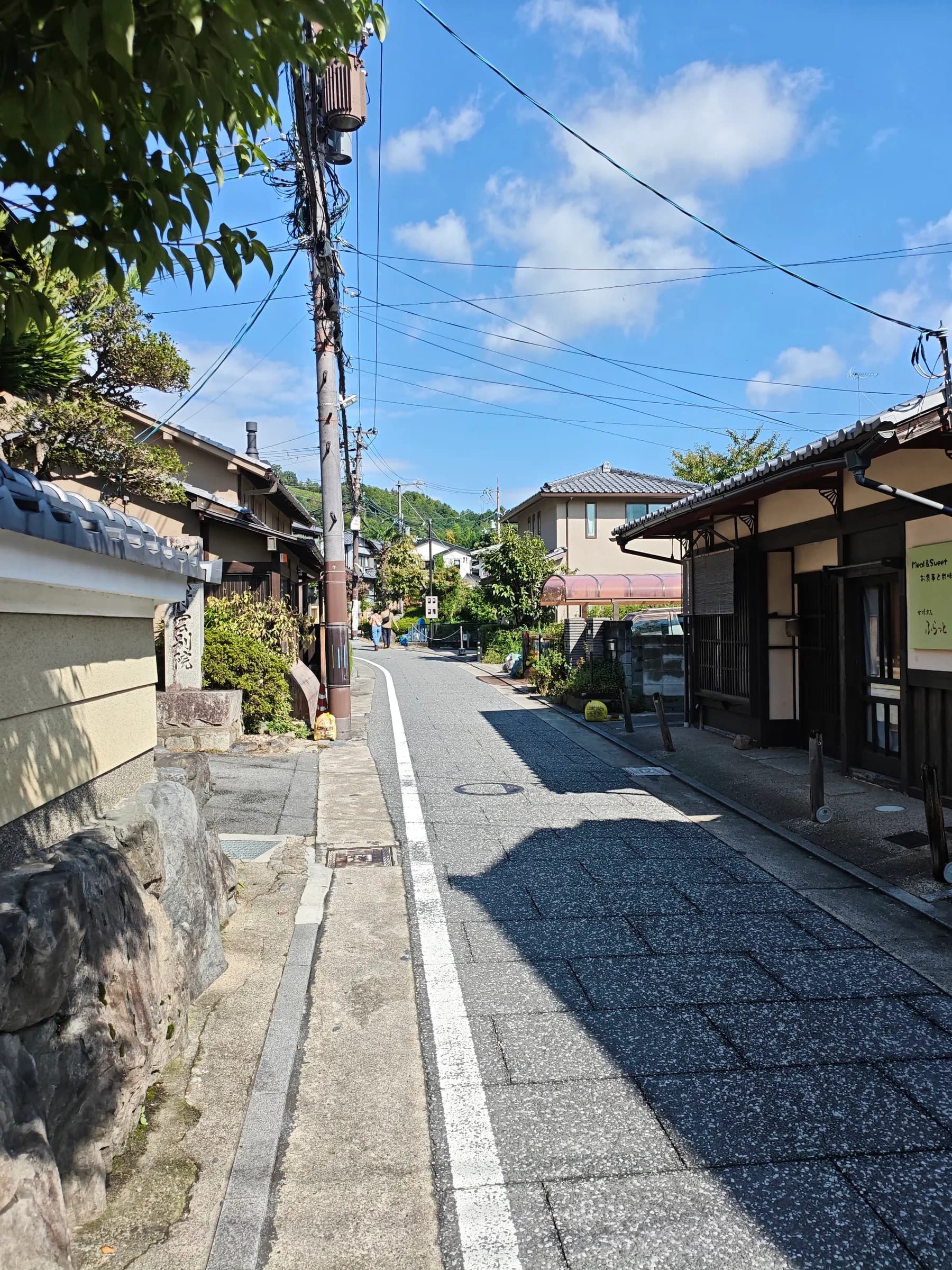 Ruelles de Sagano et temple Gio-ji