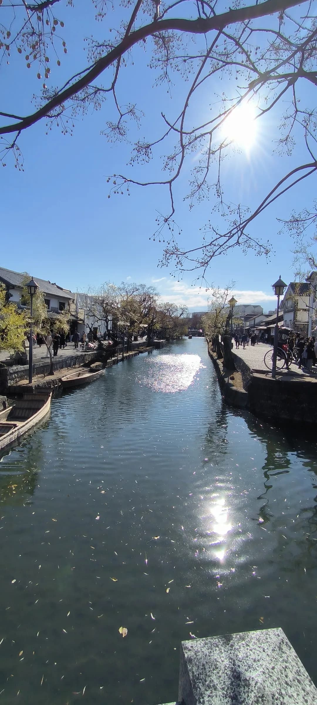 Okayama et Kurashiki à pied : grand jardin, château noir et canal en barque